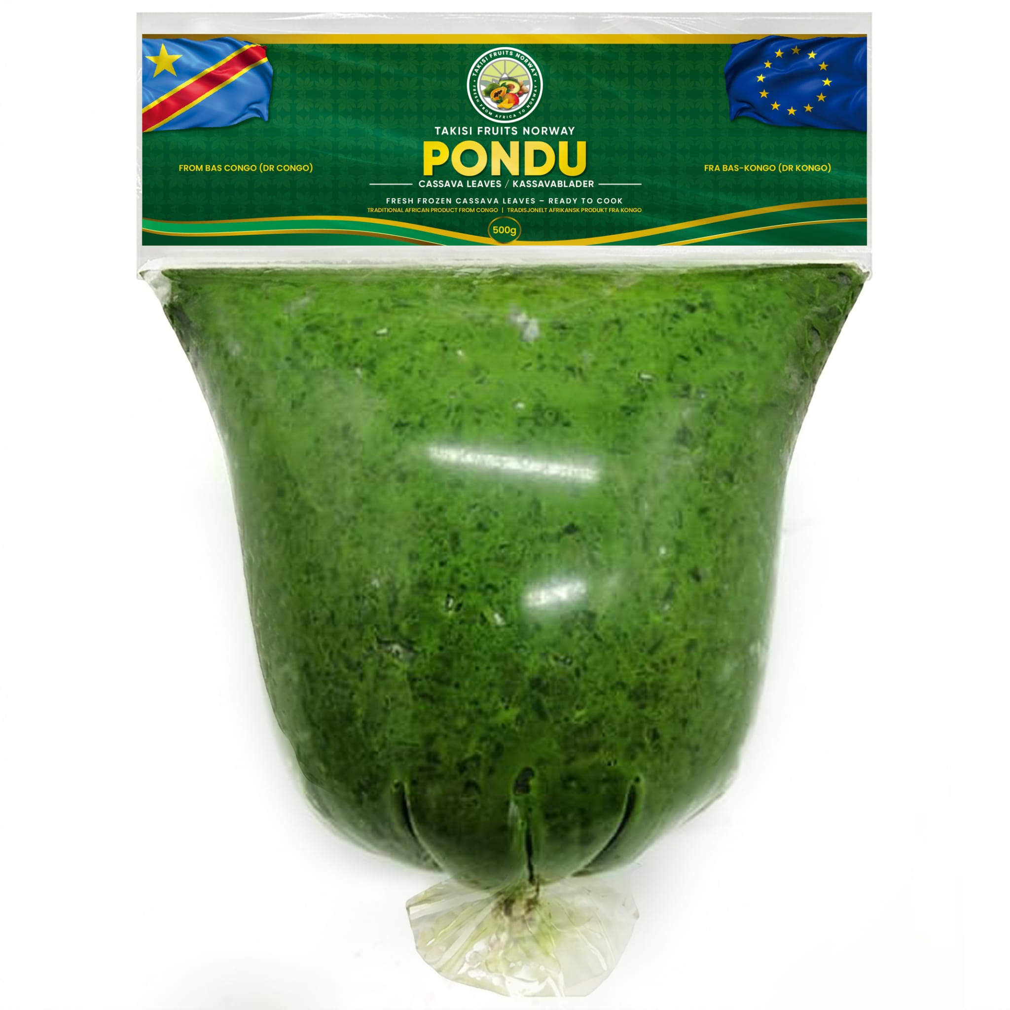 Pondu (Cassava Leaves / Saka Saka) – 500g